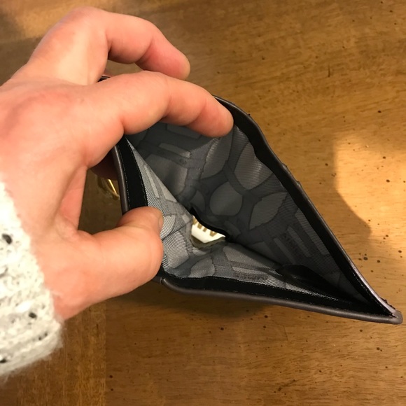 Aimee Kestenberg Small Black Bifold Wallet - Picture 4 of 5